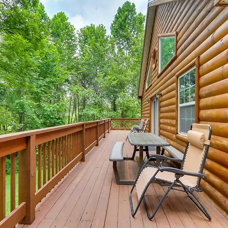 Rustic Cabin With Hot Tub - 7 Miles To Hocking Hills Villa